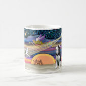 Mug Étoile de Noël - Husky sibérien 1 (Centre)
