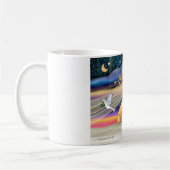 Mug Étoile de Noël - Husky sibérien 1 (Gauche)