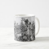 Mug Étoile de Noël victorienne (Devant droit)