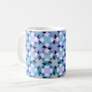 Mug Étoile de patchwork hivernale