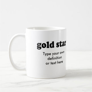 MUG ÉTOILE D'OR