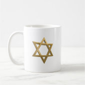Mug étoile d'or de david (Gauche)