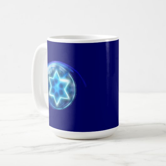 Mug Étoile encerclée (Devant gauche)