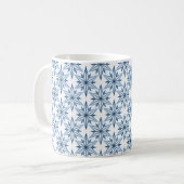 Mug étoilé rétro, Royal Blue (Devant gauche)