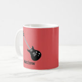Mug Étoile rock guitare (Devant gauche)