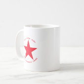 Mug Étoile rouge Zapatista (Devant gauche)