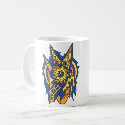 Mug Étoile Sonique (Devant gauche)