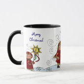 Mug Étoile ukrainienne de Noël (Gauche)