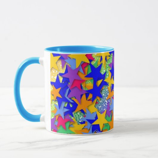 Mug Étoiles 3D (Gauche)