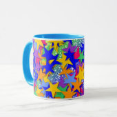 Mug Étoiles 3D (Devant gauche)