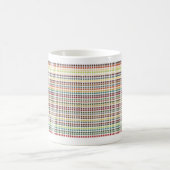 Mug Étoiles Alignées - Design Multicolore sans Texte (Centre)