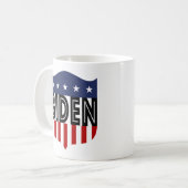 Mug étoiles BIDEN et rayures (Devant gauche)