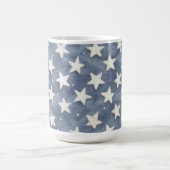 Mug Étoiles Bleues Blanches (Centre)