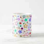 Mug Étoiles colorées blanches  (Centre)