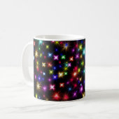 Mug Étoiles colorées Feu d'artifice Design-27317 (Devant gauche)