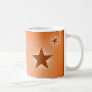 Mug Étoiles dans le bouillon de nuit, Orange