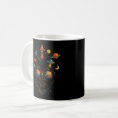 Mug Étoiles dans mes yeux Psychedelic Space Sci-Fi & C (Devant gauche)