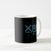 Mug Étoiles de chiffrement XRP Cryptodevise XRPL Block (Devant droit)