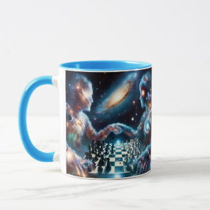 Mug Étoiles de l'Imaginaire mignonne espace d'échecs