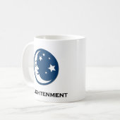 Mug Étoiles de lune Lumière (Devant gauche)