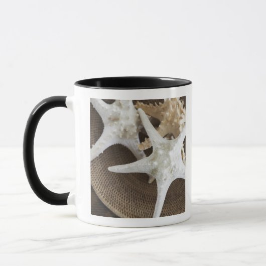 Mug Étoiles de mer dans un panier (Gauche)