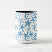 Mug étoiles de mer en bleu (Centre)