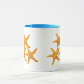 Mug Étoiles de mer orange (Centre)