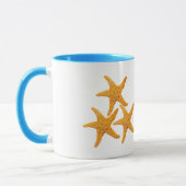 Mug Étoiles de mer orange (Gauche)