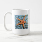 Mug Étoiles de mer sur un corail avec Polips (Gauche)