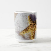 Mug Étoiles de mer sur une serviette (Centre)