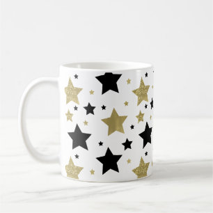 Mug Étoiles de noir d'or
