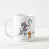 Mug Étoiles de tennis Tom et Jerry 1 (Gauche)