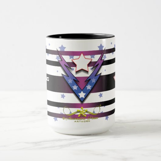 Mug Étoiles de tonnerre (Centre)