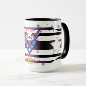 Mug Étoiles de tonnerre (Devant droit)