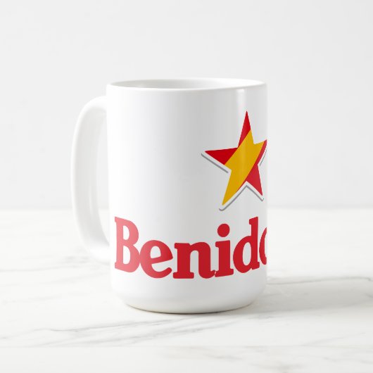 Mug Étoiles d'Espagne – Benidorm (Devant gauche)