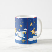 Mug étoiles d'or - (Devant droit)