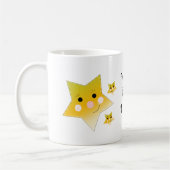 Mug Étoiles Dorées - Meilleur Professeur du Monde (Gauche)