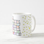 Mug Étoiles et blocs ! (Devant droit)