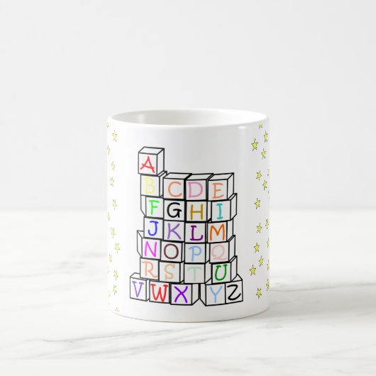 Mug Étoiles et blocs ! (Centre)