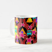 Mug Étoiles Et Bus (Devant gauche)