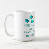 Mug Étoiles et Lune avec citation (Gauche)