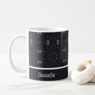 Mug Étoiles et motif d'engin spatial unique