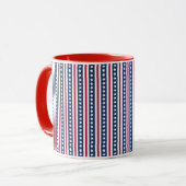 Mug étoiles et rayures Americana  (Devant gauche)