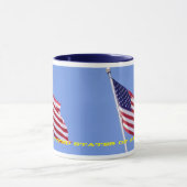 Mug Étoiles et rayures USA (Centre)