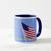 Mug Étoiles et rayures USA (Devant droit)