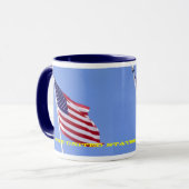Mug Étoiles et rayures USA (Devant gauche)