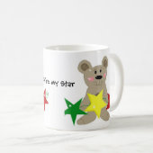Mug Étoiles Festives Et Ours (Devant droit)