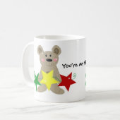 Mug Étoiles Festives Et Ours (Devant gauche)