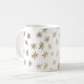 Mug étoiles métalliques - or (Devant gauche)