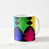 Mug Étoiles modernes du milieu du siècle (Devant droit)